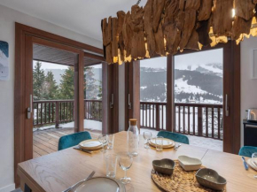 Appartement 4 adultes-2 enfants, proche pistes, 3 ch, cheminée, parking, Courchevel Moriond - FR-1-563-147